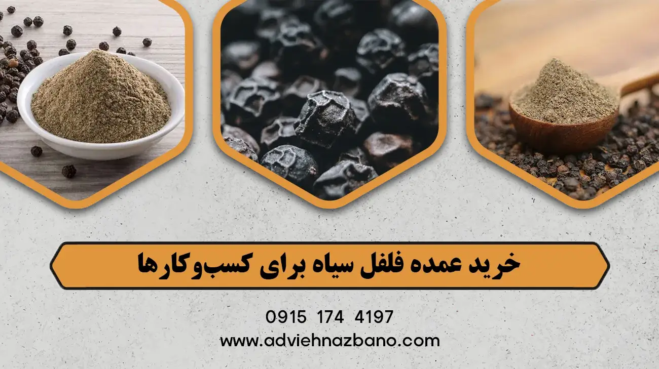 خرید عمده فلفل سیاه برای کسب‌وکارها